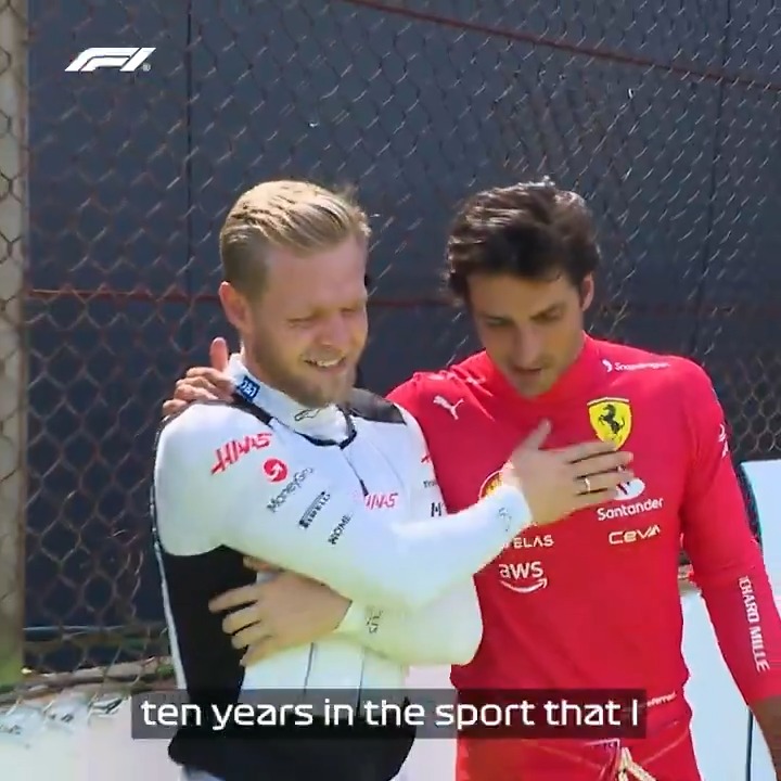 "I was a small kid dreaming of Formula 1" Dream achieved and it's been a pleasure, K-mag 🫡 #F1 #AbuDhabiGP