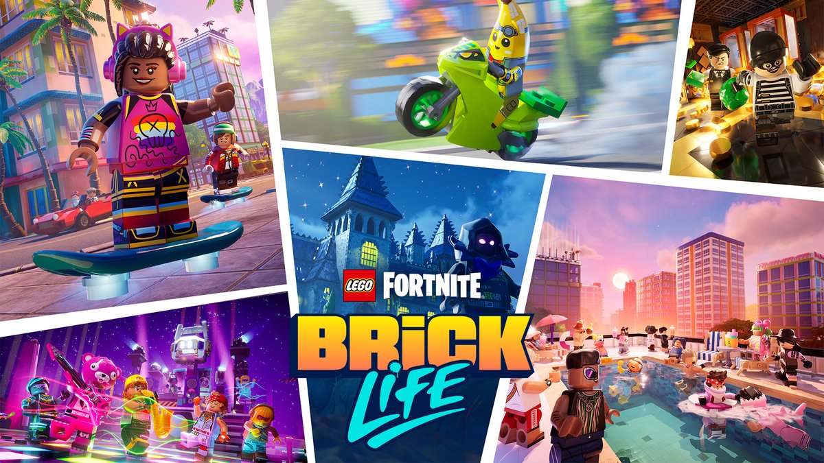 Looking forward to hanging in Brick Bay. LEGO Fortnite Brick Life launches in Fortnite on December 12!