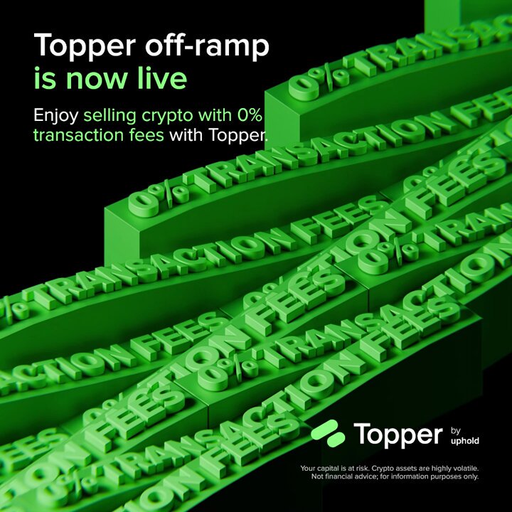 🪙 Sell your #crypto with ease using Topper's new off-ramp feature! 🌍 200+ #cryptocurrencies supported worldwide. 💸 Cash Out Instantly. ⏳ ZERO fees for a limited time. 💳 Your crypto, your way. ⏰ Try it now!