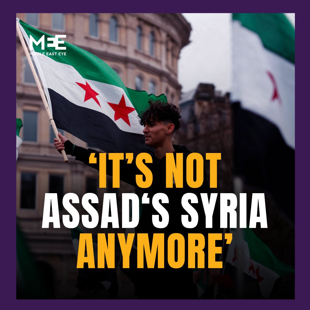 ‘It’s our Syria now, not Assad’s anymore,’ say Syrians amid fall of the Assad regime. Syrians in London share their hopes and dreams after the fall of the Assad regime on Sunday. “I’ve been waiting 14 years for this moment,” says PhD student Selma.
