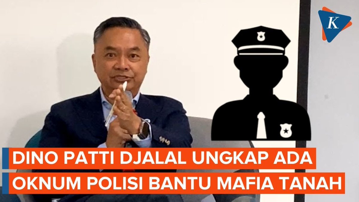 "Dan saya bisa juga katakan, mohon maaf ya, ada polisi yang tertangkap. Saya bisa katakan sekarang. Sekarang saya bisa katakan. Oknum. Saya lapor ke mana? Saya lapor ke propam," kata eks Wamenlu Dino Patti Djalal | #Polisi #MafiaTanah