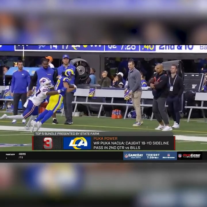 Week 14 had some big-time moments. Here’s your top 5 from #NFLRedZone 👀 (by State Farm)