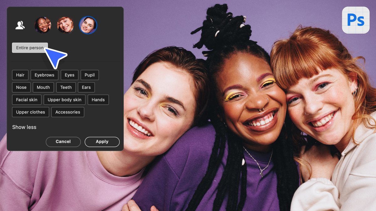 New in the Adobe Photoshop Beta! The Object Selection tool just got supercharged! ⚡️