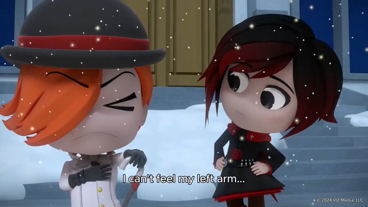 Looks like Torchwick took the true meaning of the holiday season to heart ❤️ … Literally…