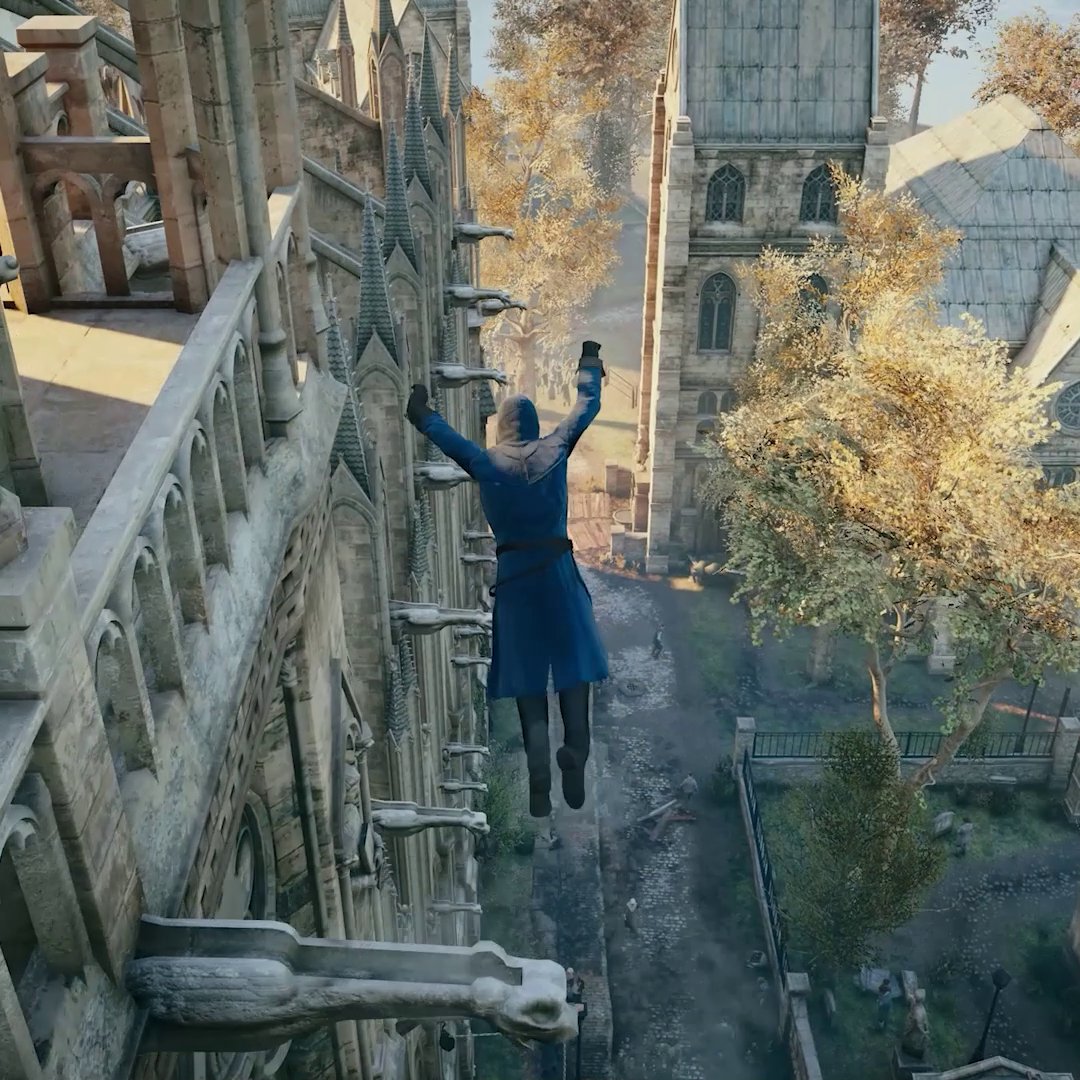 Always a pleasure to visit ❤️ #NotreDame #AssassinsCreed