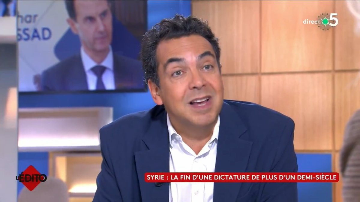 🔴 Syrie, la fin d’une dictature de plus d’un demi-siècle dans l’édito de #PatrickCohen ⬇️ #CàVous