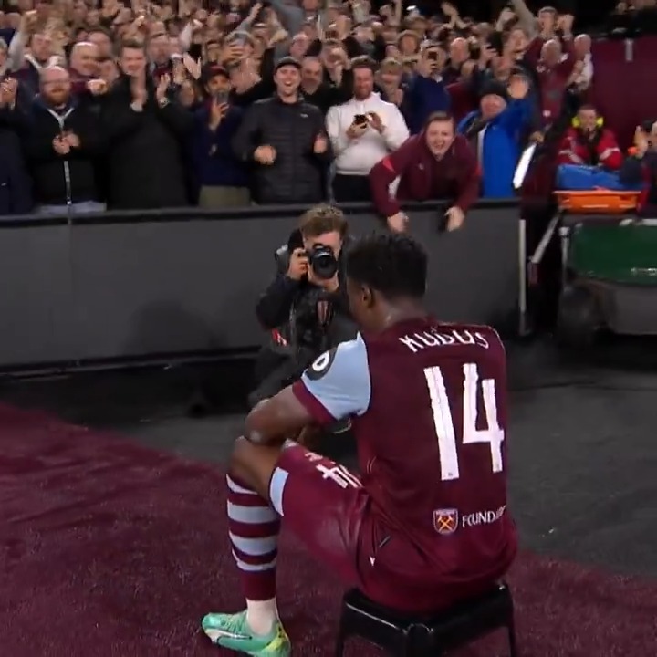 The solo goal. The cele. 🥶 Vote Mo Kuku for the FIFA Puskas Award 2024! 🎥 UEFA Europa League
