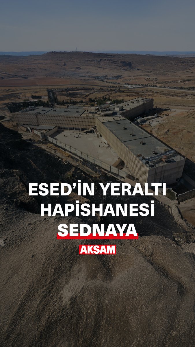 Esed’in dünyada cehhenemi yaşattığı yer: Sednaya hapishanesi… Baas rejiminin bir güç simgesi olarak inşa edilen Sednaya Hapishanesi, iç savaşın başlamasıyla resmen bir ölüm kampına döndü