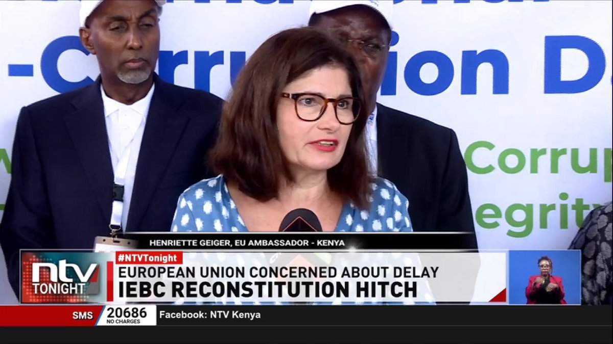 BREAKING NEWS: The European Union has called on William Ruto to reconstitute IEBC immediately. The INTERNATIONAL community has raised CONCERN over the lack of a PROPERLY constituted IEBC. The HASHTAG #AppointIEBCNow is now TRENDING internationally!
