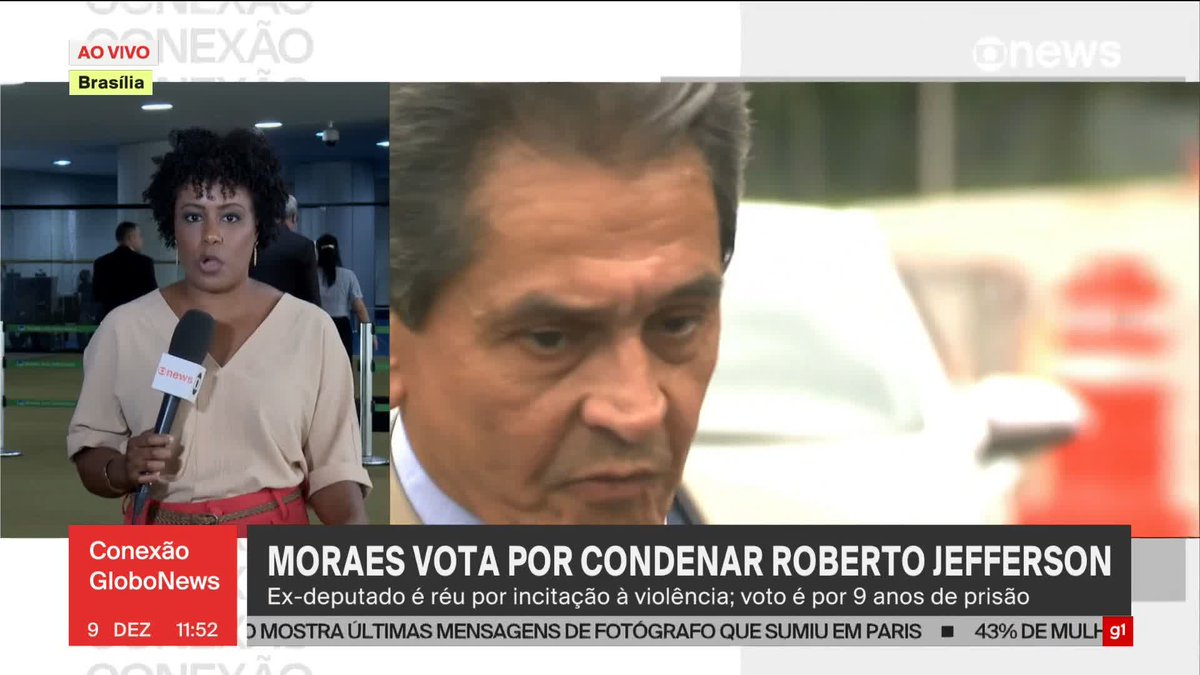 ATENÇÃO: o Alexandre de Moraes votou para CONDENAR O ROBERTO JEFFERSON. O político bolsonarista atirou em agentes da Polícia Federal e pode passar o resto da vida na cadeia. Ficaram com pena? Grande dia!