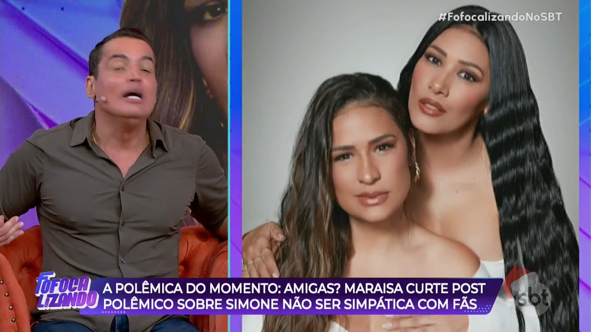 Vocês concordam com Leo Dias?! Hoje, a maior cantora sertaneja do país é Simone Mendes?! #FofocalizandoNoSBT
