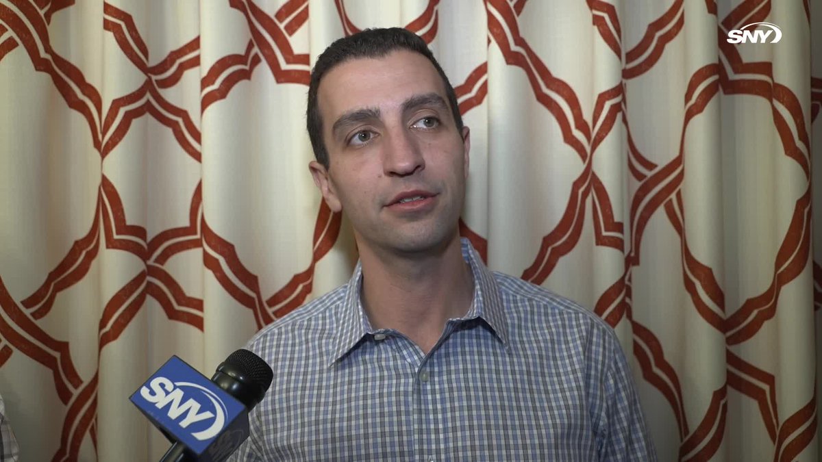 David Stearns was asked if there's room in the Mets' budget for Pete Alonso: "I think ownership has consistently demonstrated that there's going to be resources when we need them"