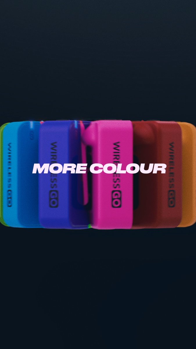 The world's most popular wireless mic just levelled up 📈 Wireless GO (Gen 3) is the newest and most colourful addition to our wireless lineup, packed with pro features like 32-bit float, GainAssist and more, it's the ultimate creative companion. #WirelessGO Check it out: