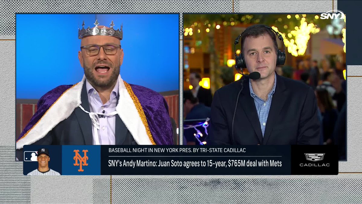 "The Mets are developing a reputation for being a really family-friendly organization" Andy Martino joins Sal Licata on BNNY to discuss what led Juan Soto to choose the Mets over the Yankees: ➡️ Tri-State Cadillac