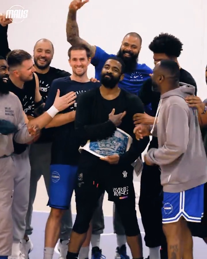 King of the Court to kick off the week 😤 And the belt goes to…. Kyrie🤞🏾 // #MFFL