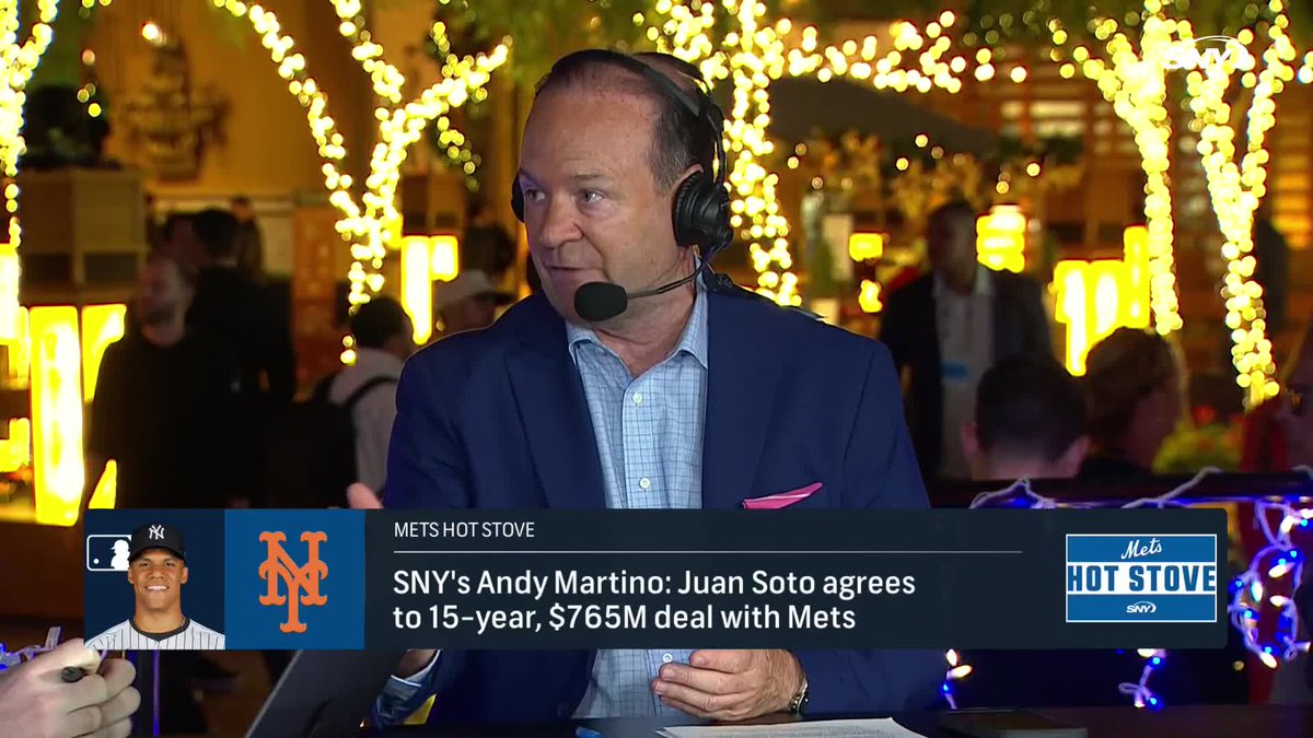 "He chose the future of the Mets over the future of the Yankees right now, which is something that in my lifetime, has never happened before." - Steve Gelbs Steve, Andy Martino, Jim Duquette and Todd Zeile on Mets Hot Stove: