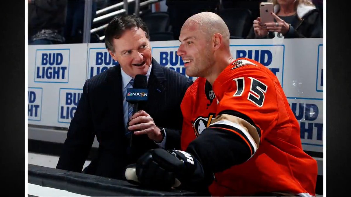 For many hockey fans in Southern California, he was the voice that taught them the game. Congratulations on 2,000 games in the broadcast booth, Hazy 🧡 #FlyTogether