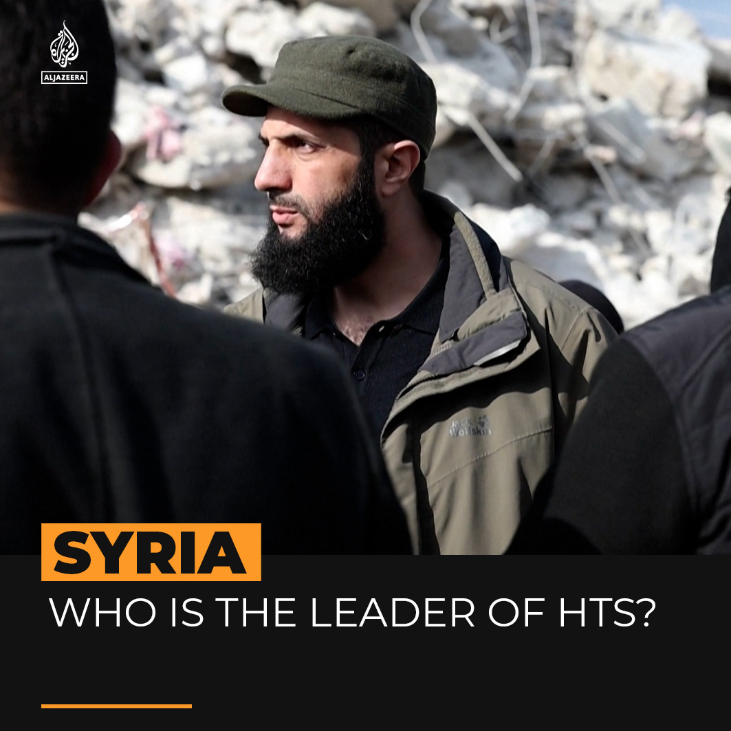 Former commander of Al-Qaeda and new leader of Syria Abu Mohammed al-Jolani
