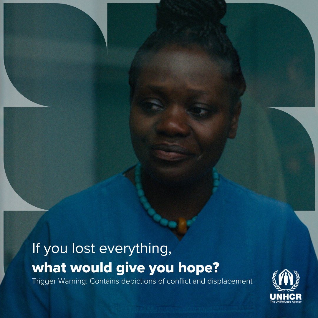 123 million people displaced. This is just one story of courage and hope. On #HumanRightsDay, show your solidarity with people forced to flee — and the human right to seek safety from war, violence and persecution. #HopeAwayFromHome
