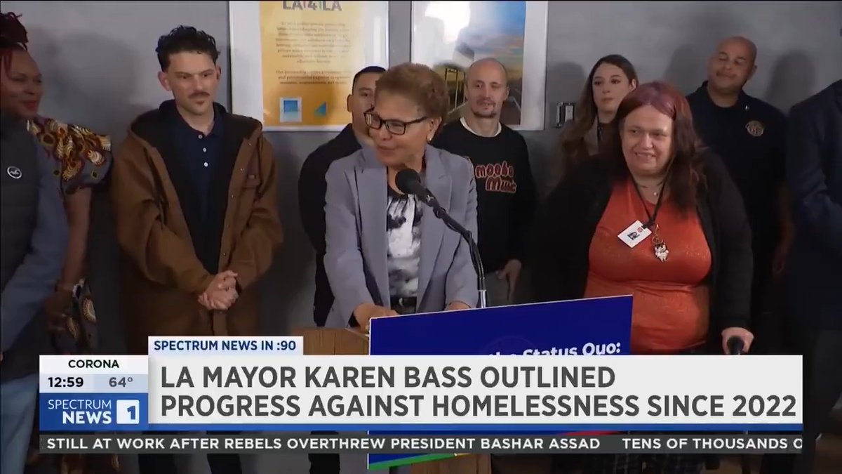 Unprecedented urgency must continue. We are turning the page in Los Angeles.