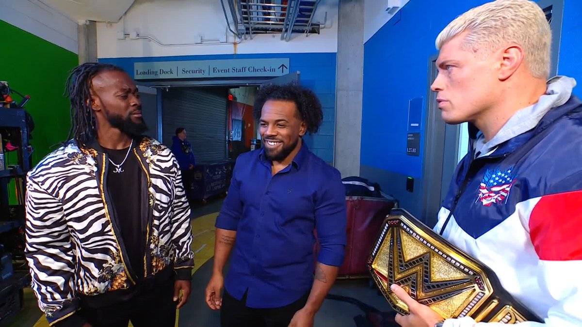 "You both should be ashamed of yourselves." Even Cody Rhodes can't stand the sight of The New Day. 😬 #WWERaw