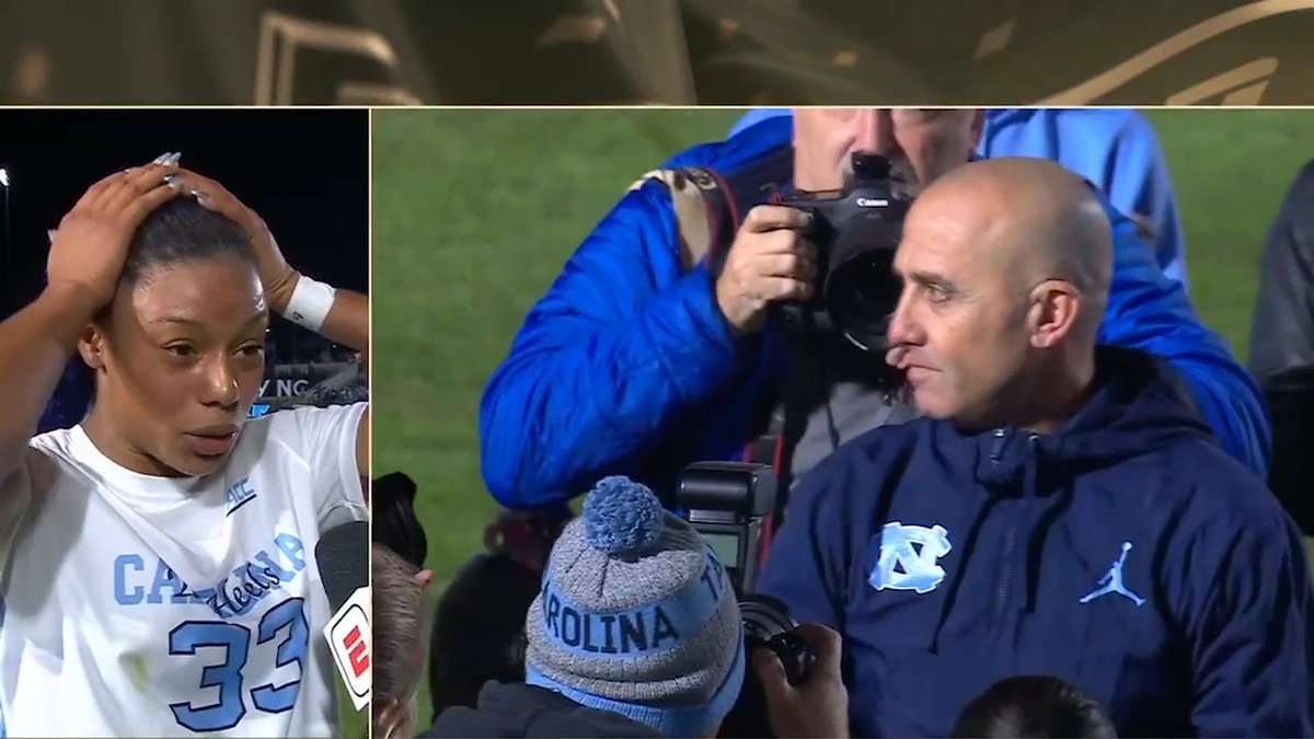 “It means everything … I’m just really happy right now!” Olivia Thomas on bringing a national title back to Chapel Hill 🏆 UNC Women's Soccer