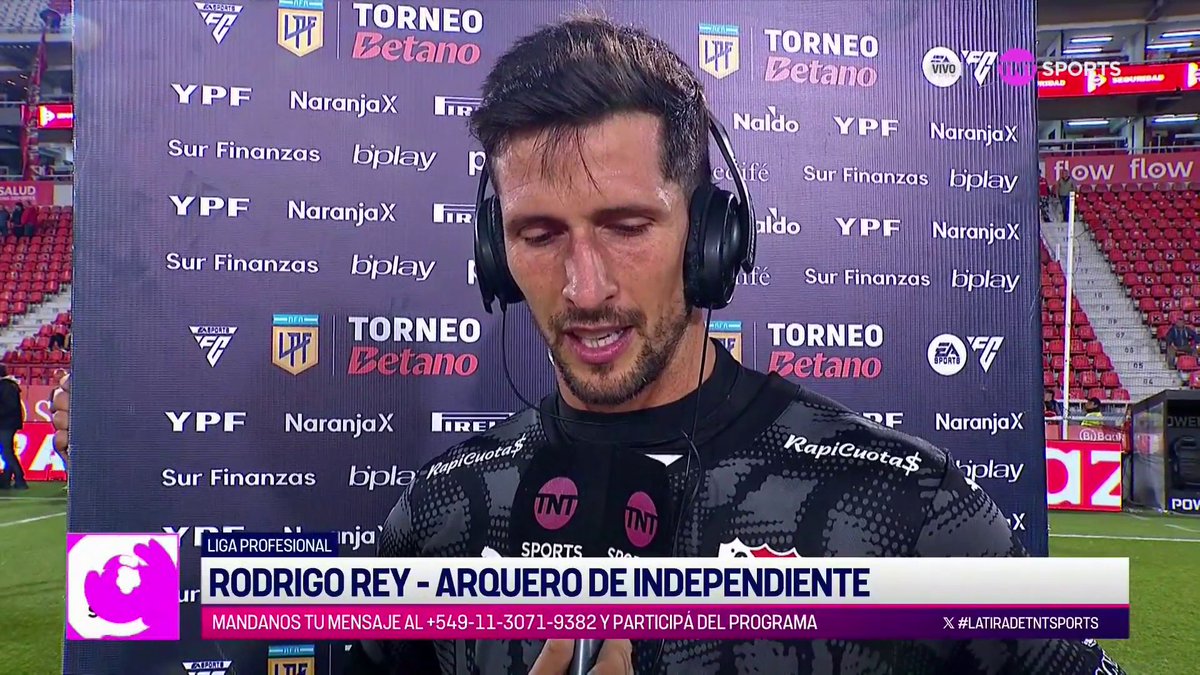 CONCIENTIZACIÓN 👏 Tras la victoria de #Independiente 🇦🇹, Rodrigo Rey se animó a hablar del complicado momento que atraviesa él y su familia con el colegio de su hijo. Tremendo testimonio del arquero 👏