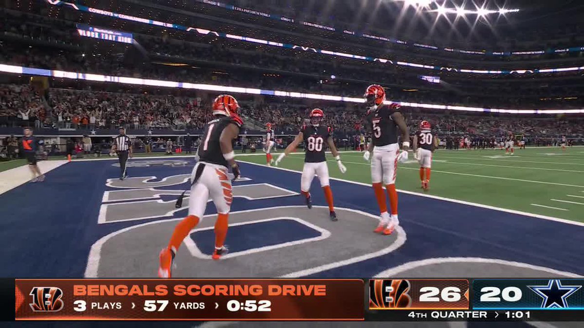 JA'MARR CHASE 40-YARD TD! 🔥 Incredible! #CINvsDAL | ABC, ESPN