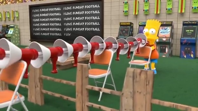 What a night in Springfield! The best moments from The Simpsons Funday Football 🍩