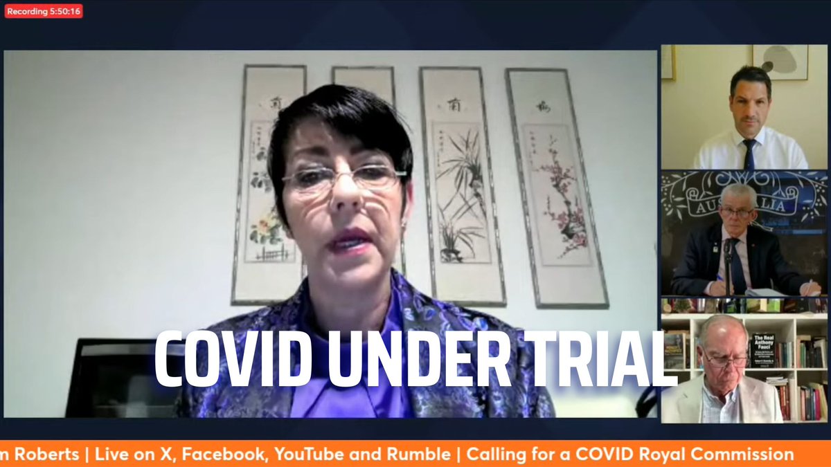 Last week I participated in the “COVID Under Trial” hearing hosted by Senator Malcolm Roberts Malcolm Roberts 🇦🇺. During the hearing I asked Christine Anderson MEP of the European Parliament her views as to why the west was the frontline of a new censorship war. She had much to say. Here’s the clip. To hear more from me and stay up to date, signup to my email newsletter here: