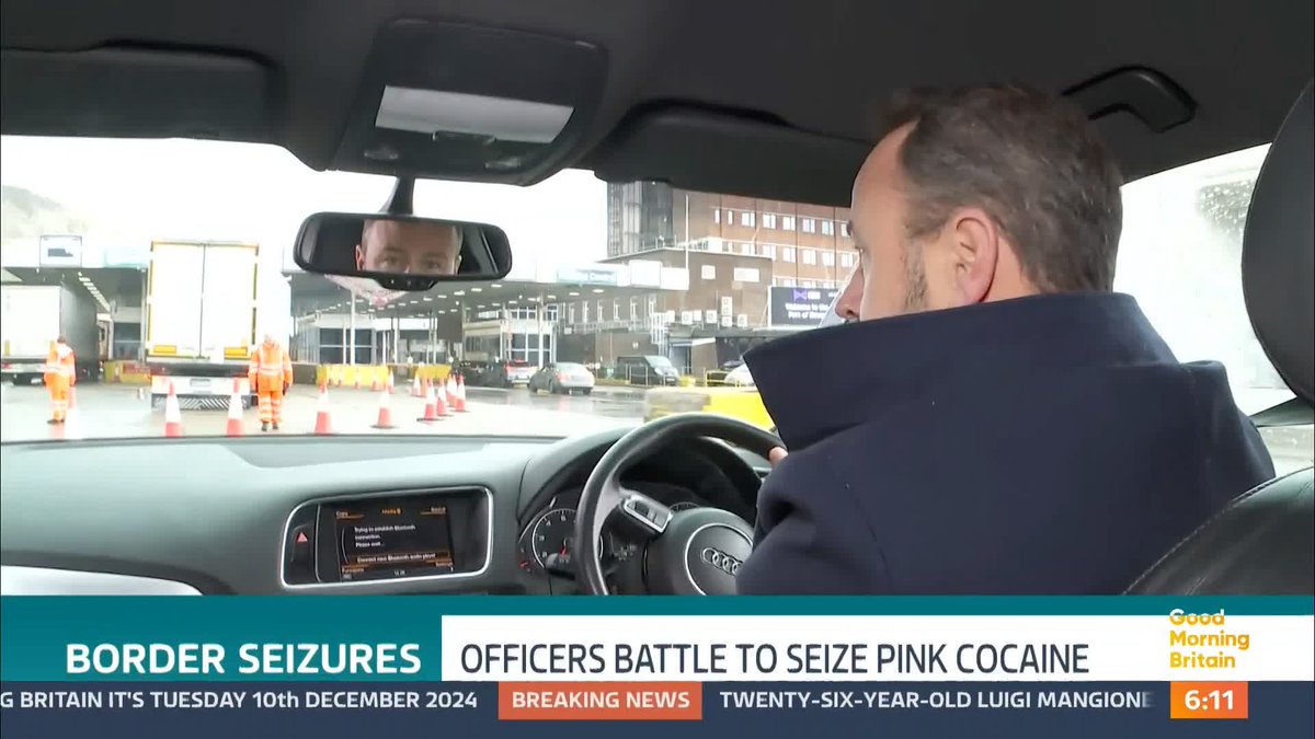 The Home Office is trying to crackdown on a new so-called party drug, “Pink Cocaine” which is being smuggled into the UK through the port of Dover. Criminal gangs are going to extraordinary lengths to conceal the drug within hidden compartments in vehicles. Jonathan Swain reports.