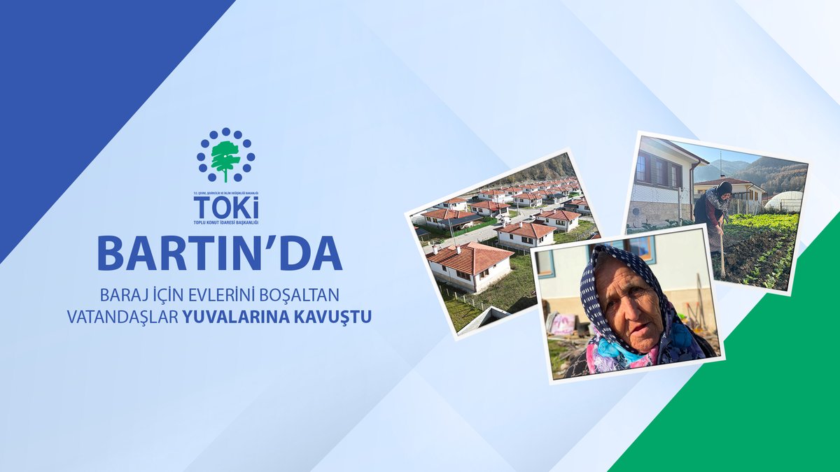 🗣️ "Evlerimizden çok memnunuz, Allah razı olsun, sokağa bırakıp gitmediler. Daha ne yapsınlar?" 🏘️ Vatandaşlarımıza yeni yuvalarında sağlıklı, mutlu ve huzurlu bir yaşam diliyoruz. 📍 Bartın Merkez Kozcağız Tarımköy Konutları