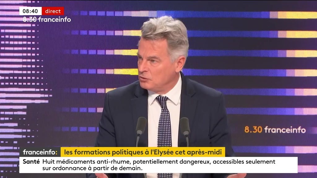🔴 Futur Premier ministre ➡️ "La balle est dans le camp des macronistes. Je leur demande de ne pas faire de censure automatique si demain, il y a un Premier ministre de gauche", affirme Fabien Roussel.