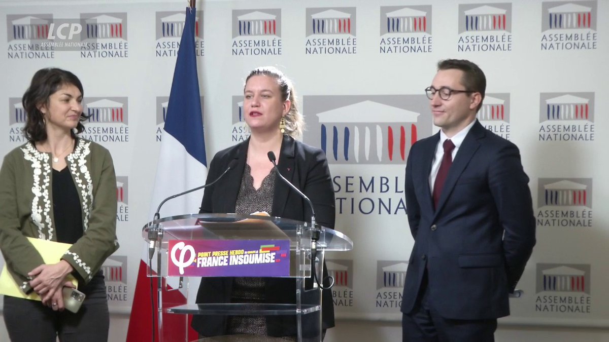 .Mathilde Panot (LFI) annonce que son groupe déposera une motion de censure du nouveau gouvernement : "Tous ceux qui ne la voteront pas seront de fait des soutiens de ce gouvernement." #DirectAN