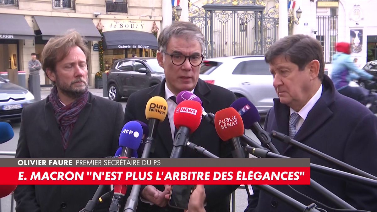 Olivier Faure : «Le premier acquis c’est d’avoir sorti l’extrême droite de la discussion»