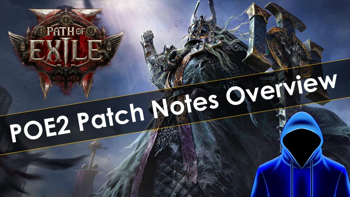 #pathofexile2 Patch 0.1.0C is releasing today, addressing a lot of concerns people had in the first weekend of early access. There are several things being changed including adjustments to dodge rolling, and increasing loot drops in many ways!