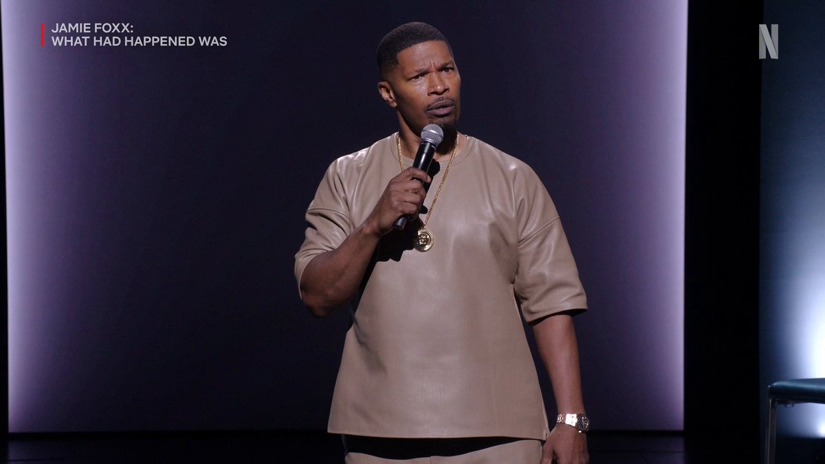 cmon G, it's J! 🎤 Jamie Foxx: What Had Happened Was... is now playing only on Netflix!