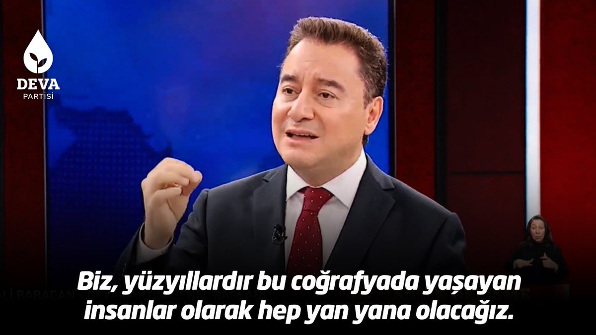 Biz, yüzyıllardır bu coğrafyada yaşayan insanlar olarak hep yan yana olacağız. Kendi kaderimizi kendimiz tespit etmeliyiz. Burada yaşan halkların güvenliğini, huzurunu, refahını nasıl sağlayacağız, buna bakmamız gerekiyor.