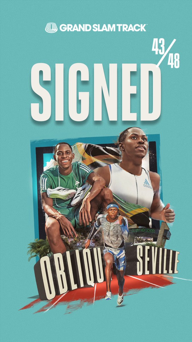 The competition just got faster. See you this Slam season, Oblique Seville!