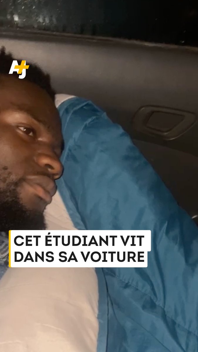 Mathieu, un étudiant camerounais qui vit dans sa voiture, nous raconte son quotidien :