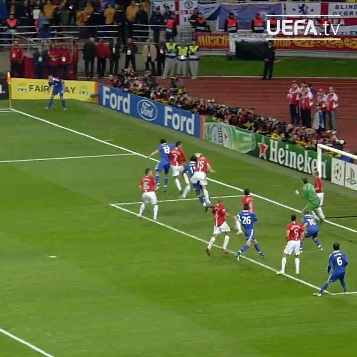 Nemanja Vidić in the 2008 final 🎥 #UCL