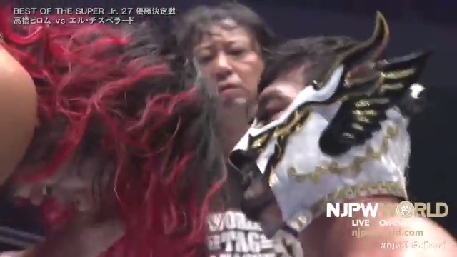 4 years ago: Hiromu Takahashi defeated El Desperado to win Best of the Super Juniors 27, one of the best matches of 2020 that included El Desperado being unmasked! #njpw