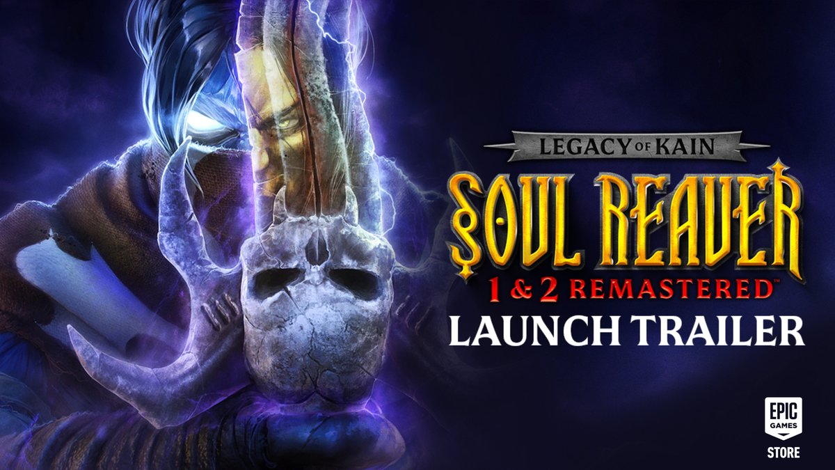 Experience the epic conflict of Kain and Raziel in original form or with remastered graphics! Legacy of Kain™ Soul Reaver 1 & 2 Remastered is available today!