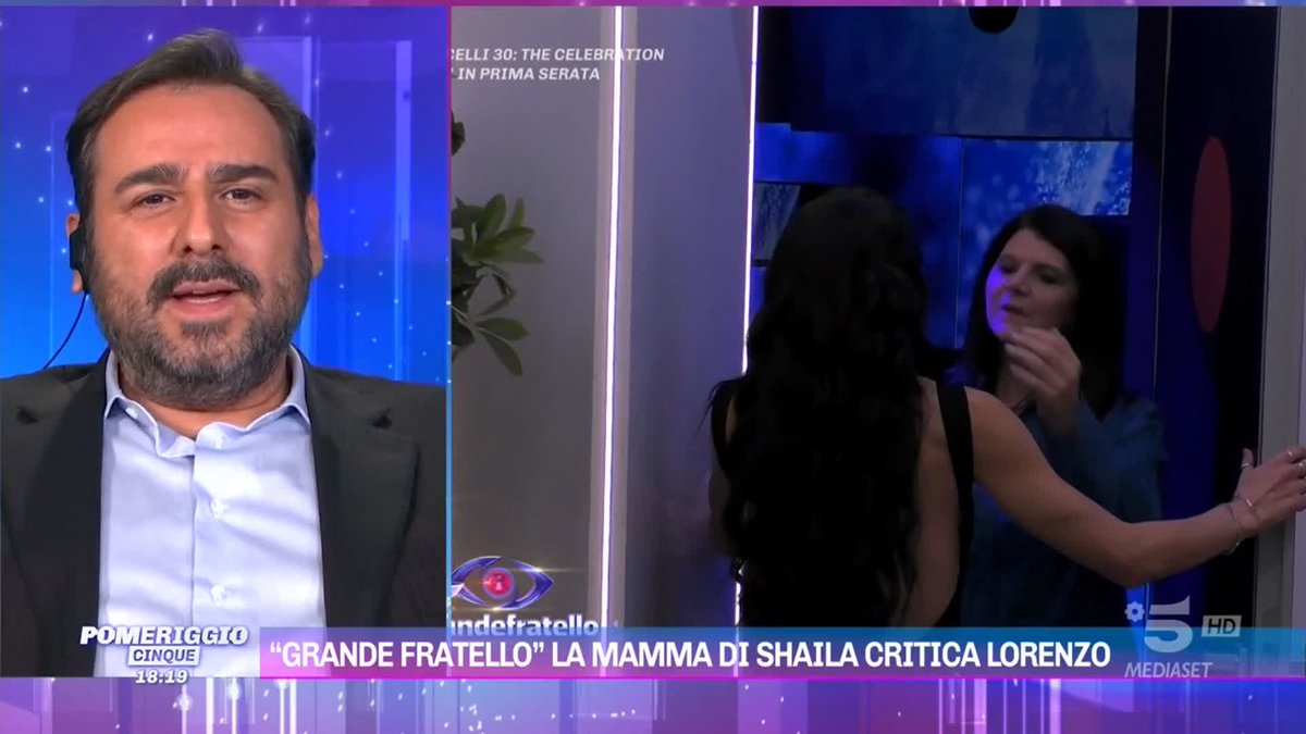 #GrandeFratello, Davide Maggio: "L'intervento della mamma di Shaila è stato opportuno, a differenza delle parole di Beatrice" #Pomeriggio5