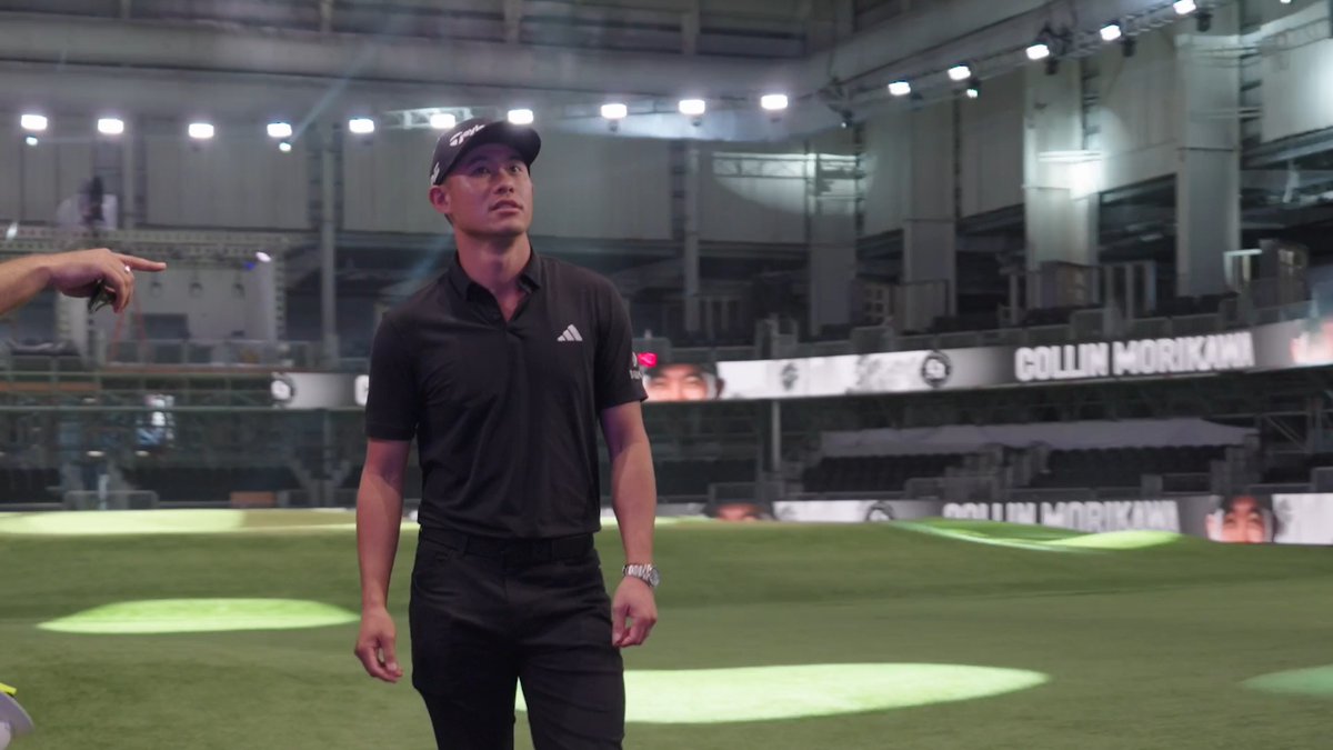 "That's insane." 🤯 Los Angeles Golf Club's Collin Morikawa and Tommy Fleetwood are in the house.