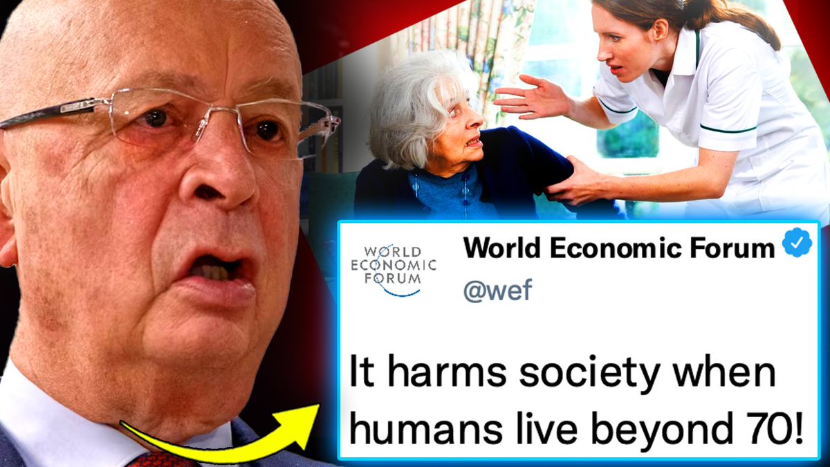 đ¨ World Leaders Sign WEF Treaty Introducing 'Age of Death' Laws in West The World Economic Forum has reportedly instructed world governments to dismantle age of consent laws while introducing something even more sinister: "Age of Death" laws. Under this new system, individuals will no longer have the right to live beyond a government-mandated age - letâs say 70 years old, for example - without first obtaining state approval. If youâre deemed unworthy by a death panel, itâs straight to the âsuicide podâ for you. This is not science fiction. This is the reality being planned behind closed doors. Stay tuned as we uncover the dark implications of this global agenda and what it means for your future.