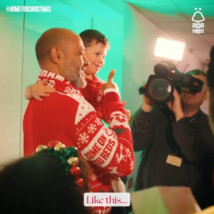 Today, we welcomed over 100 children from across Nottingham for a Christmas Party 🎄 Hosted at The City Ground as a part of the Club's #HomeForChristmas campaign ❤️