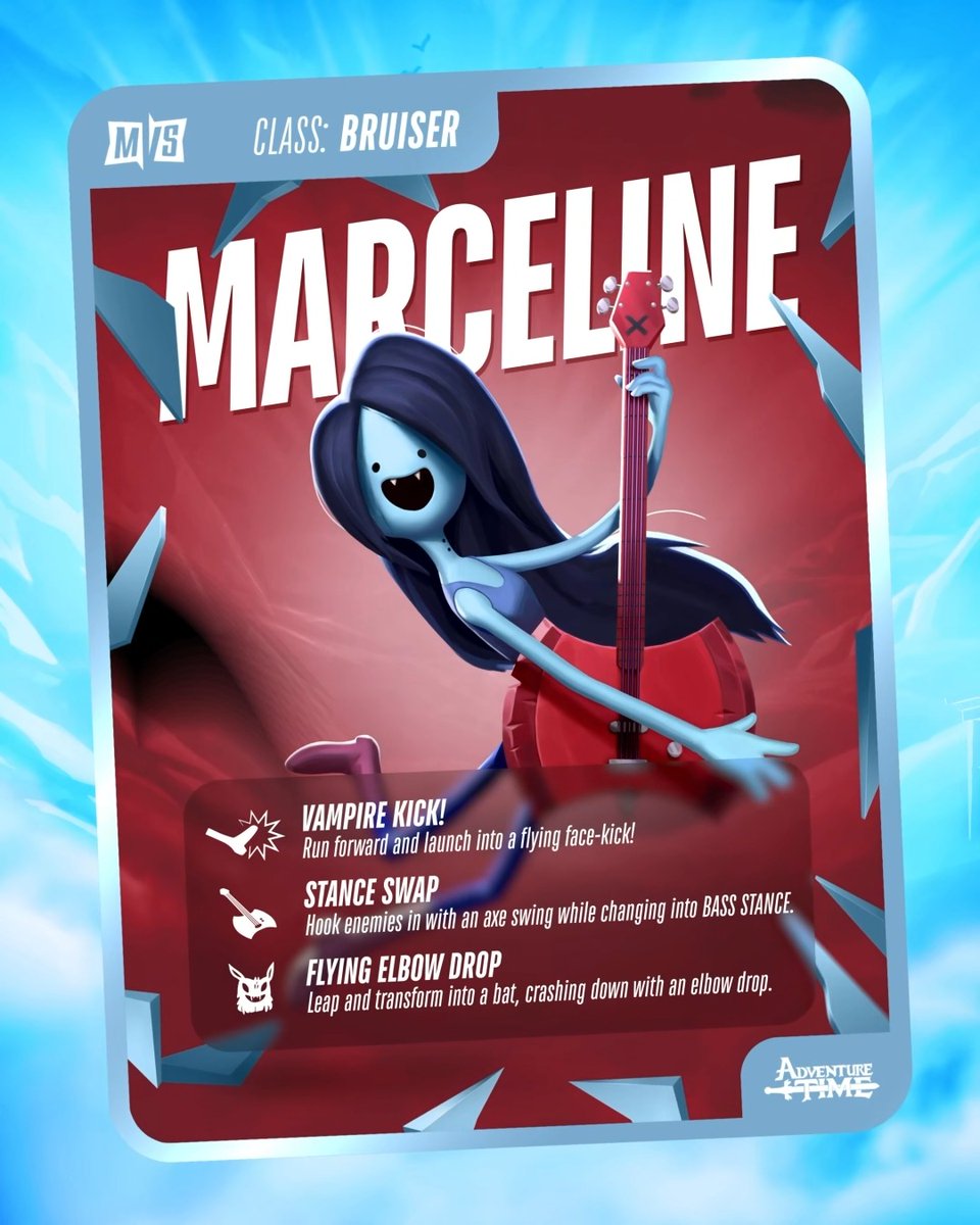Shredding the bass 🎶 and her enemies. Marceline comes to #MultiVersus next week! 🤘