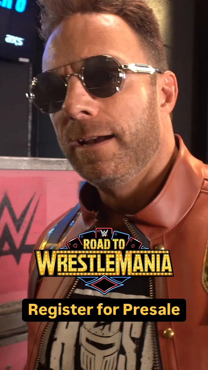 The Road to #WrestleMania is coming to UK &amp; Europe in March 2025, and here's your last chance to register for the exclusive Presale! LA Knight 🎟️ REGISTER: 🔗 MORE INFO: