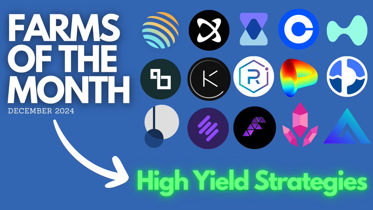 Best places to earn yield on your assets 👇 mETH Protocol Pendle Dolomite 🏔️ Hyperliquid Solv Protocol Fractality Timeswap ⏳ Jupiter Kamino GMX 🫐 Brahma @RaydiumProtocol Lombard Fluid 🌊 Curve Finance Frax Finance ¤⛓️¤ f(x) Protocol Aave